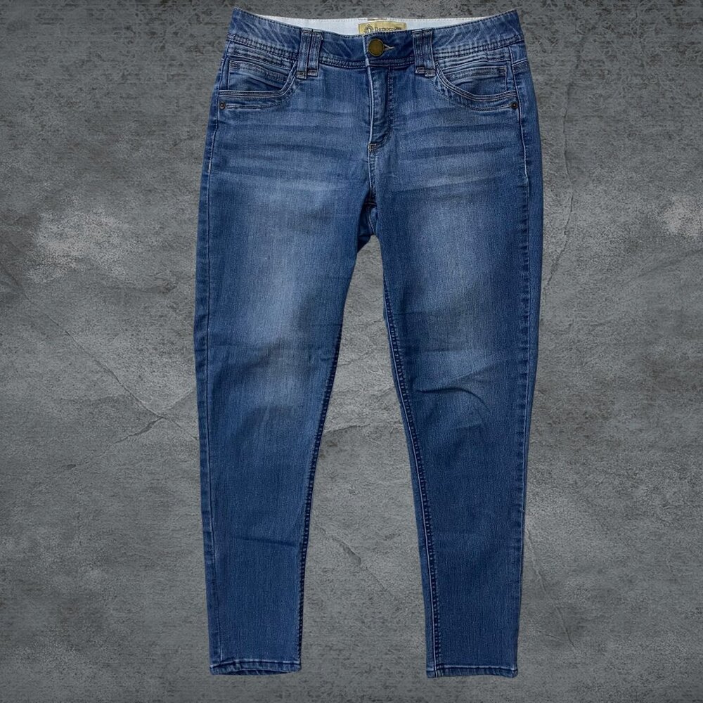 Democracy Ab technology Women's Jeans Mid Rise Skinny Ankle Size 8